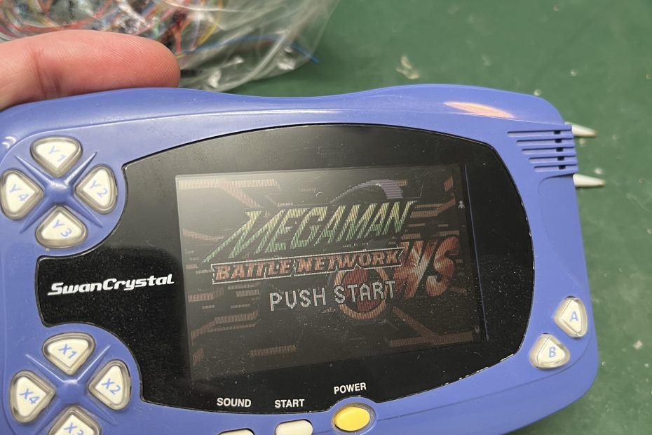 Wonderswan Megaman WS repro